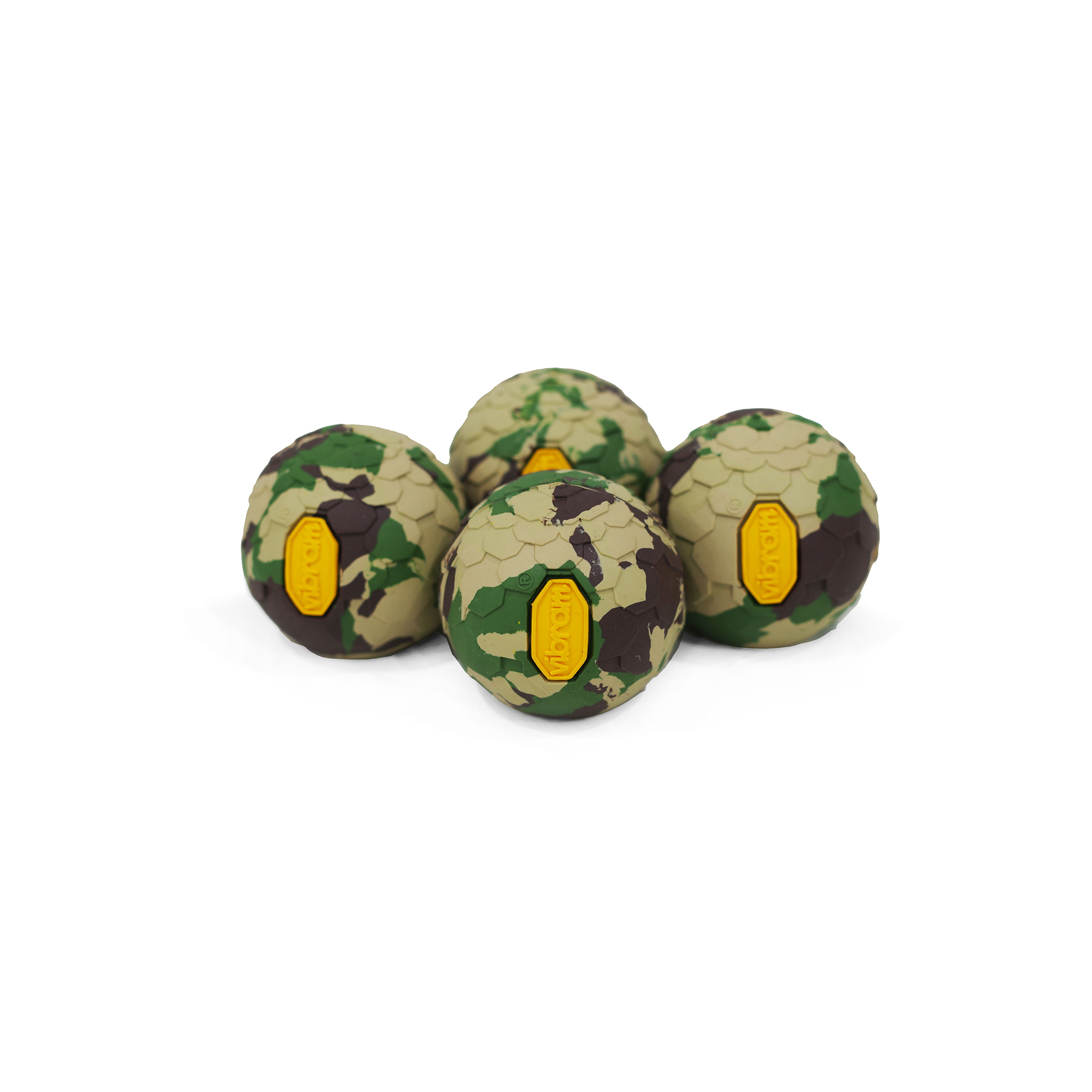 Vibram Ball Feet Set 55mm [4pcs], Field Camo